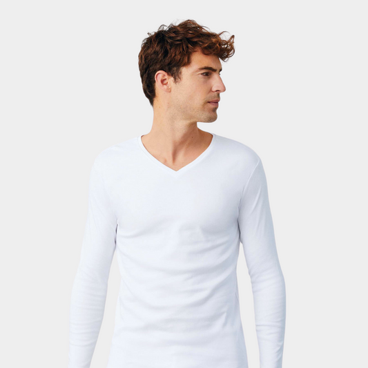 Thermal Long Sleeve V Neck T-Shirt